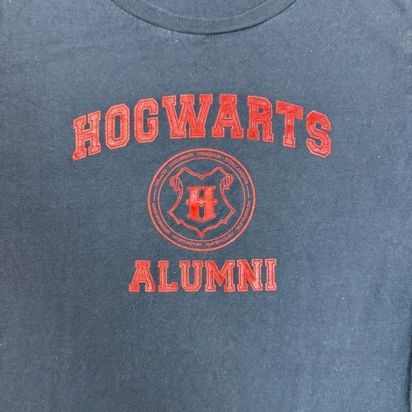 Hogwarts Alumni Alstyle Apparel & Activewear Women's L Dark Blue T-Shirt - Picture 5 of 9